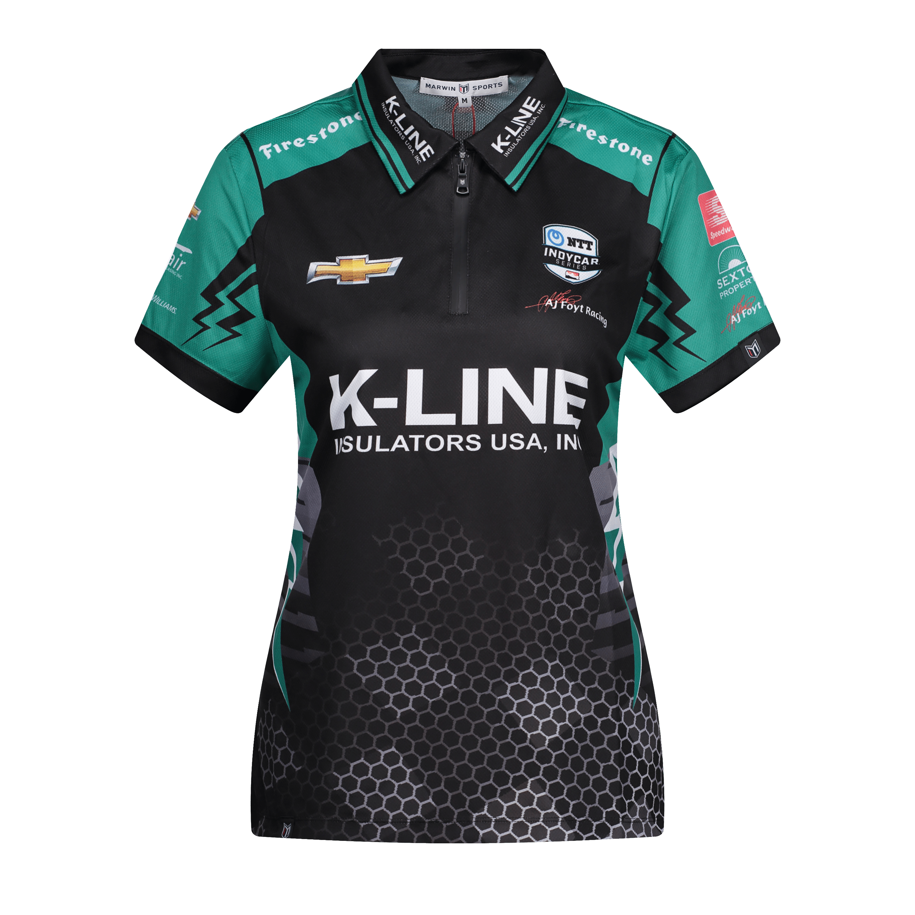 Apex Sublimated Zipper Polo (Design Your Own!) - Marwin Sports