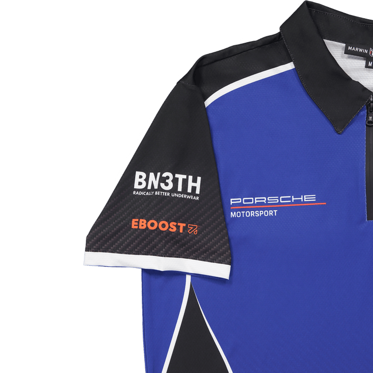 Apex Sublimated Zipper Polo (Design Your Own!) - Marwin Sports
