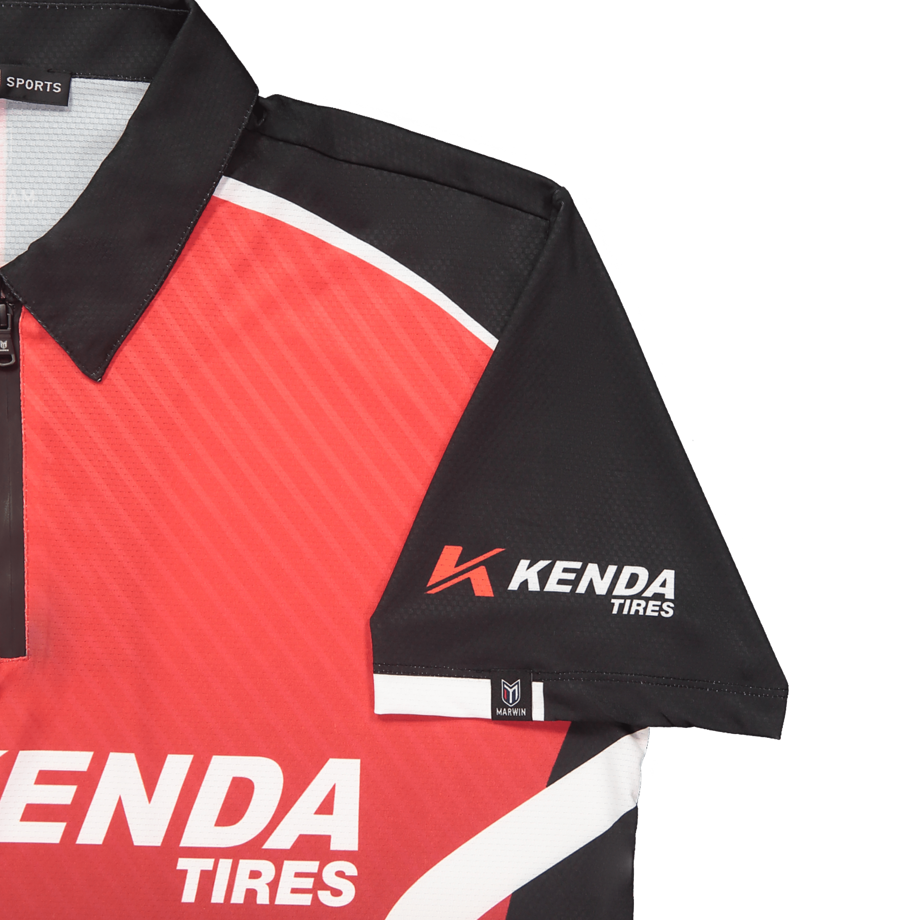 Apex Sublimated Zipper Polo (Design Your Own!) - Marwin Sports