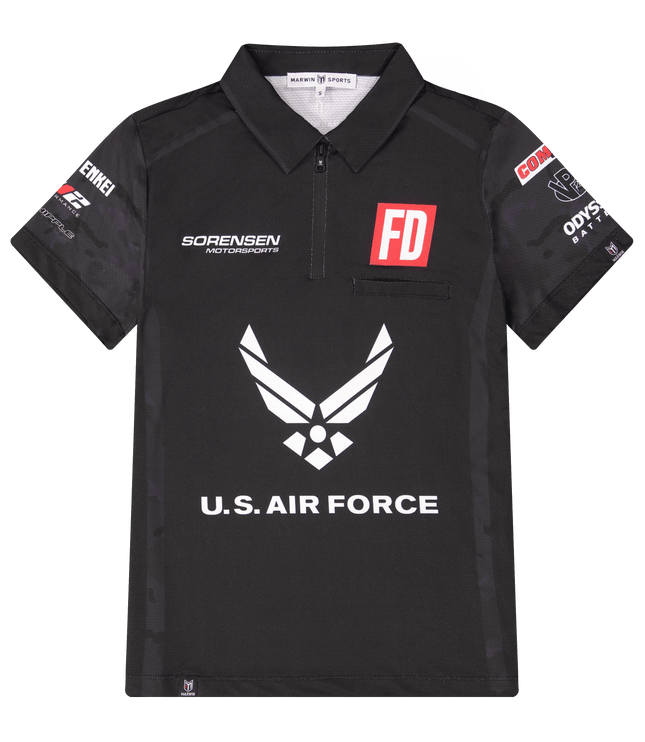 Apex Sublimated Zipper Polo (Design Your Own!) - Marwin Sports