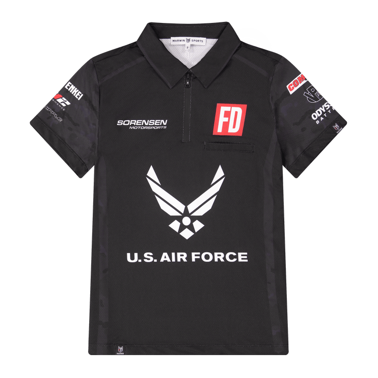 Apex Sublimated Zipper Polo (Design Your Own!) - Marwin Sports