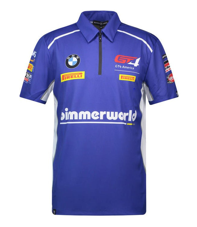 Apex Sublimated Zipper Polo (Design Your Own!) - Marwin Sports