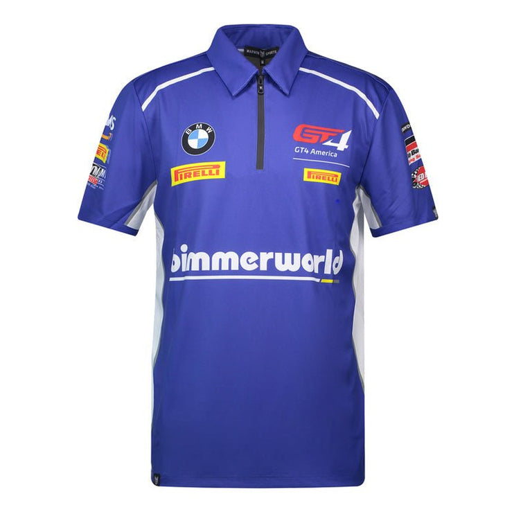 Apex Sublimated Zipper Polo (Design Your Own!) - Marwin Sports