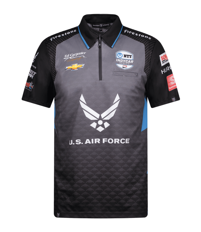 Apex Sublimated Zipper Polo (Design Your Own!) - Marwin Sports