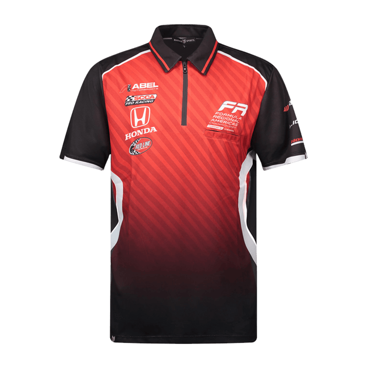 Apex Sublimated Zipper Polo (Design Your Own!) - Marwin Sports