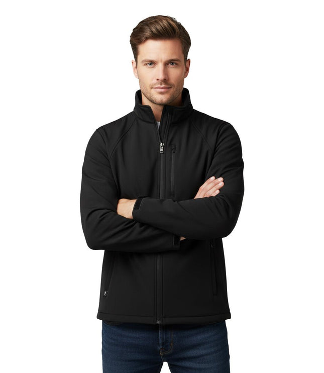 Archetype Men's Softshell Jacket - Black - Marwin Sports