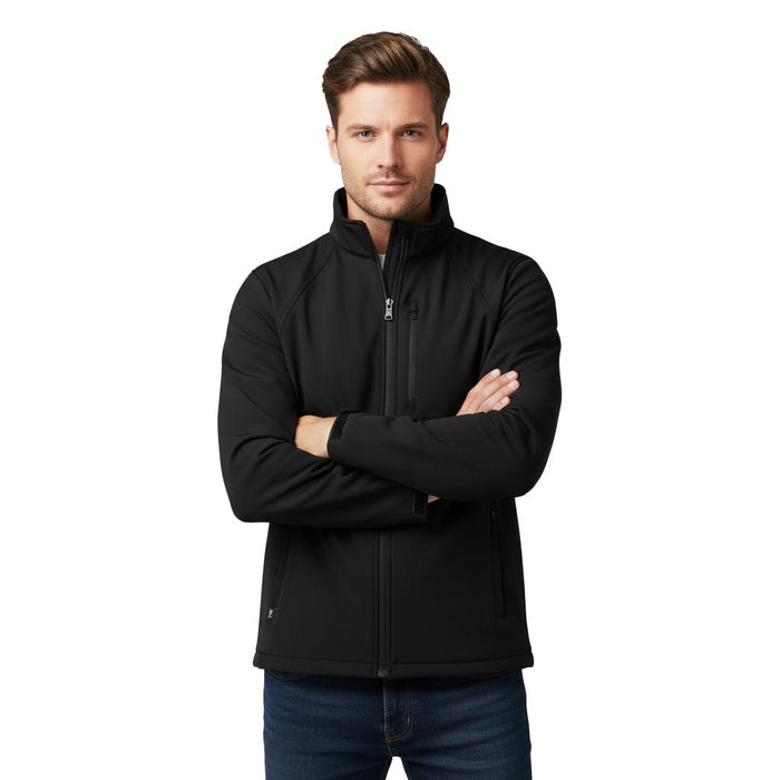 Archetype Men's Softshell Jacket - Black