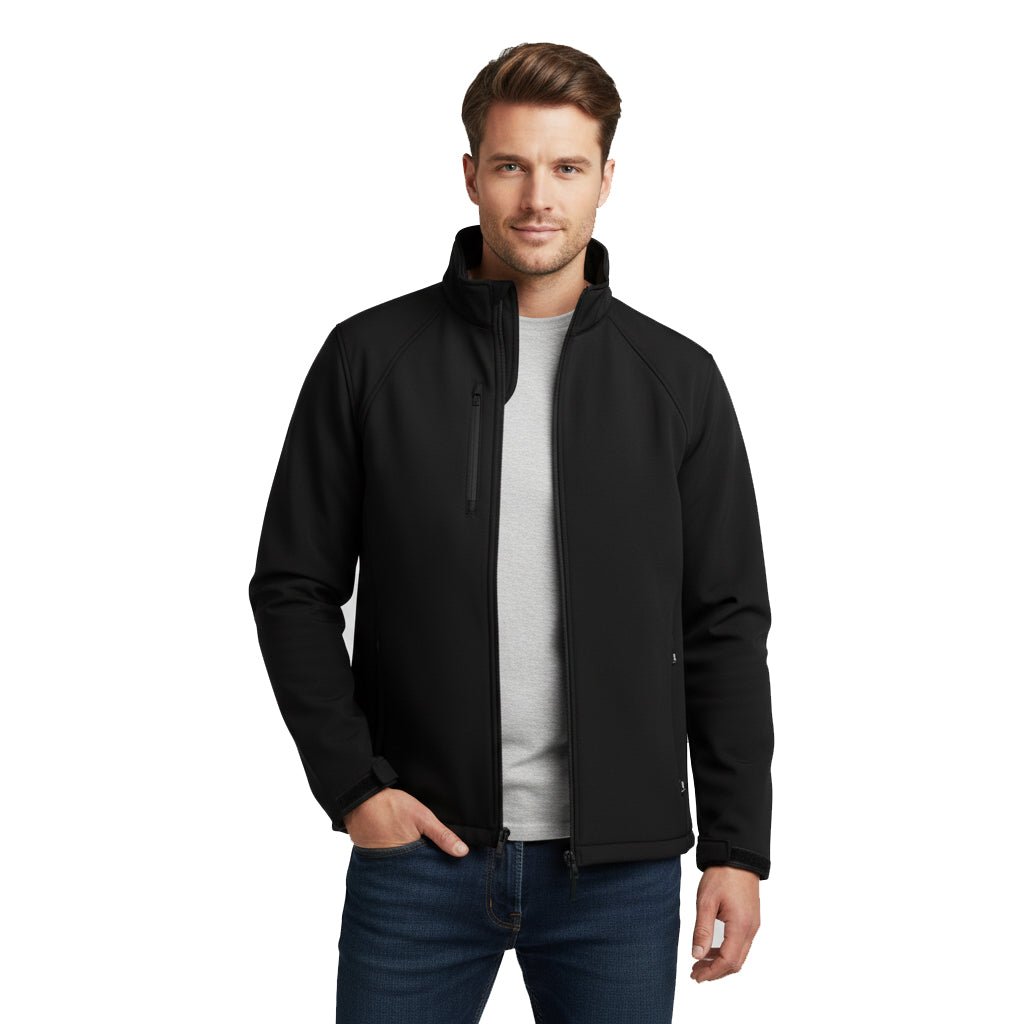 Archetype Men's Softshell Jacket - Black - Marwin Sports