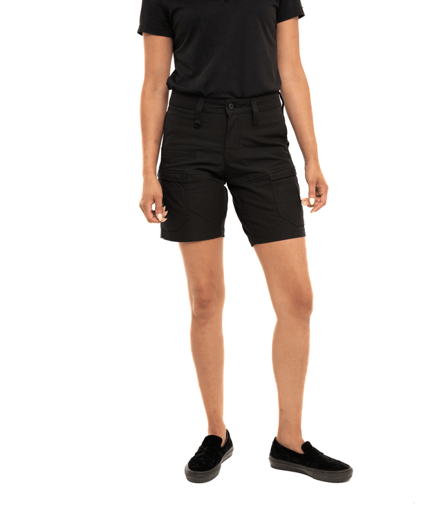 Avro Women's Cargo Shorts - Black - Marwin Sports