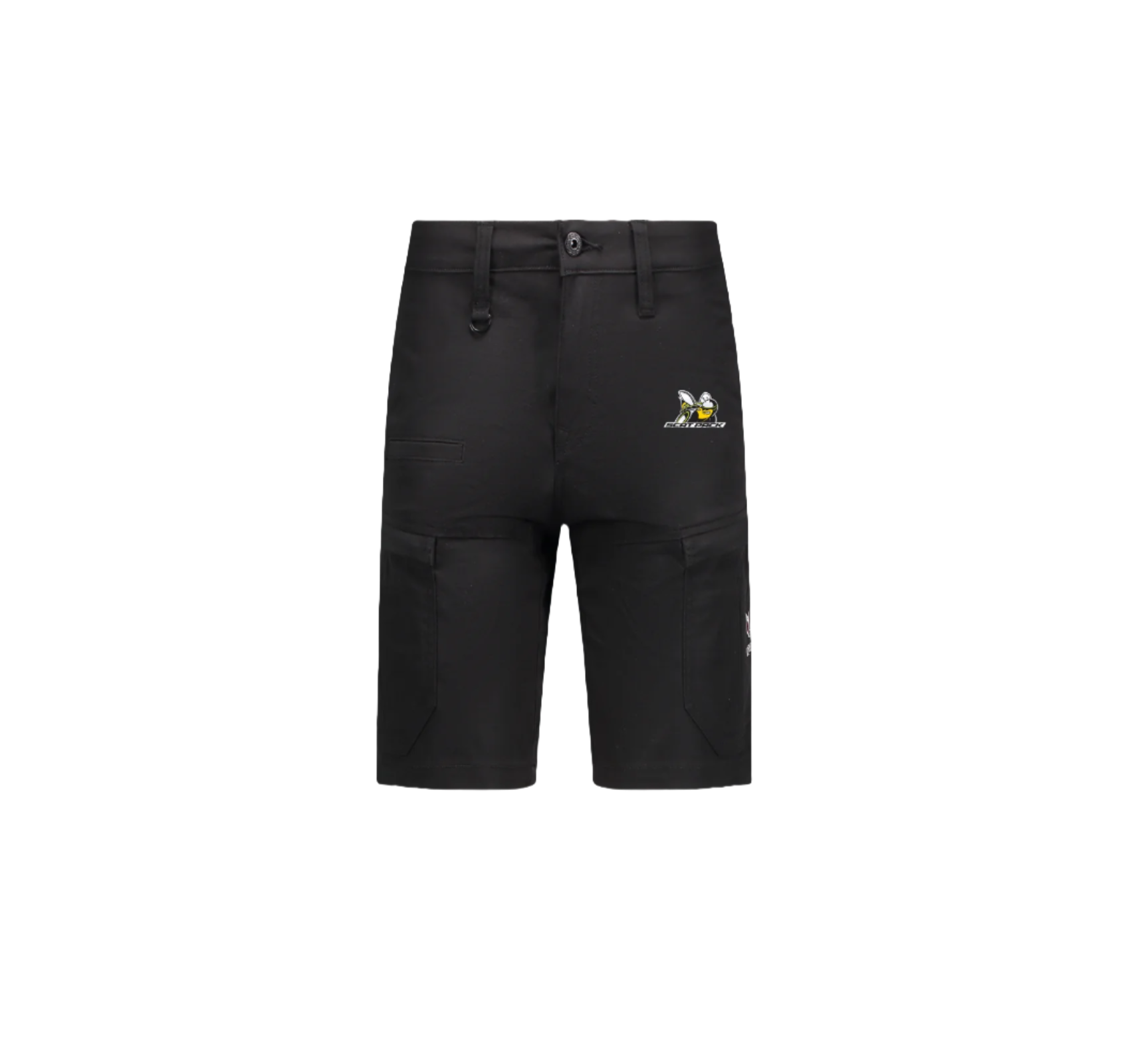 Marwin Sports Dodge Scat Pack Women's Cargo Shorts - Black