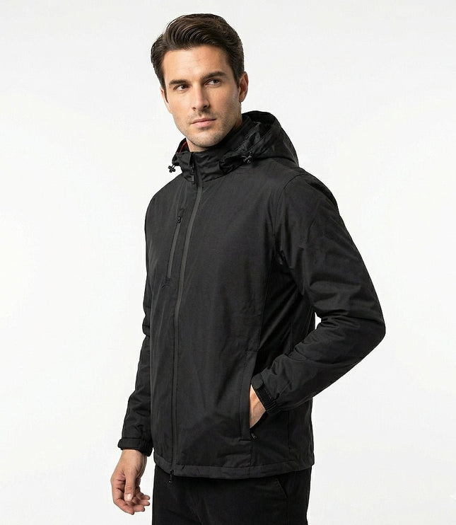 Balkan Men's 4 in 1 Jacket - Black - Marwin Sports