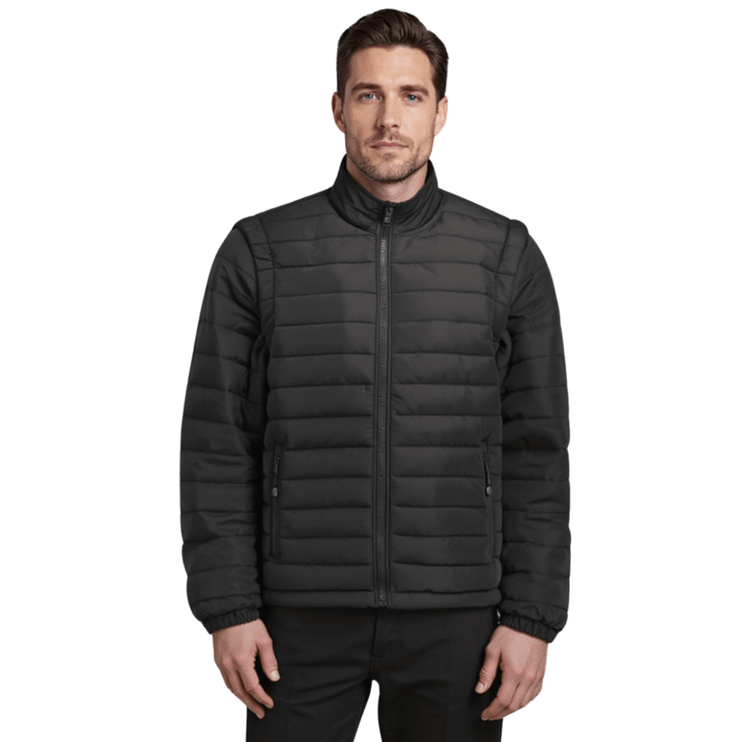 Balkan Men's 4 in 1 Jacket - Black - Marwin Sports