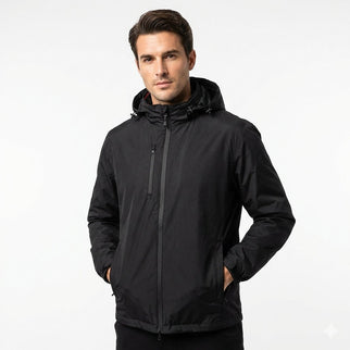 Balkan Men's 4 in 1 Jacket - Black - Marwin Sports