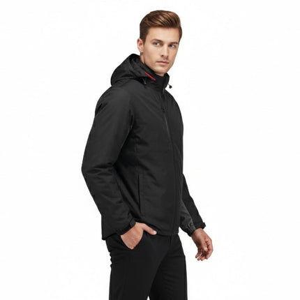 Balkan Men's 4 in 1 Jacket - Black/Grey - Marwin Sports