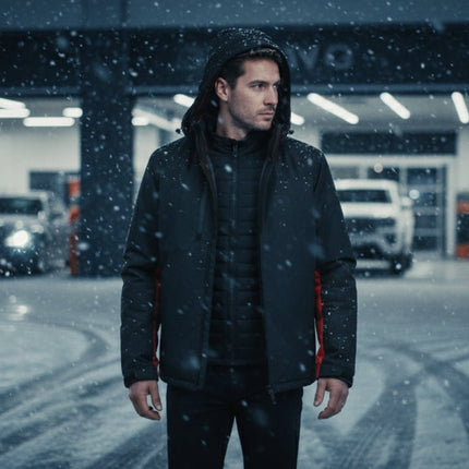 Balkan Men's 4 in 1 Jacket - Black/Red - Marwin Sports