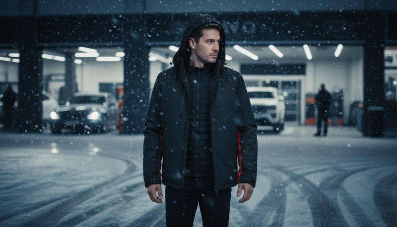 Balkan Men's 4 in 1 Jacket - Black/Red - Marwin Sports