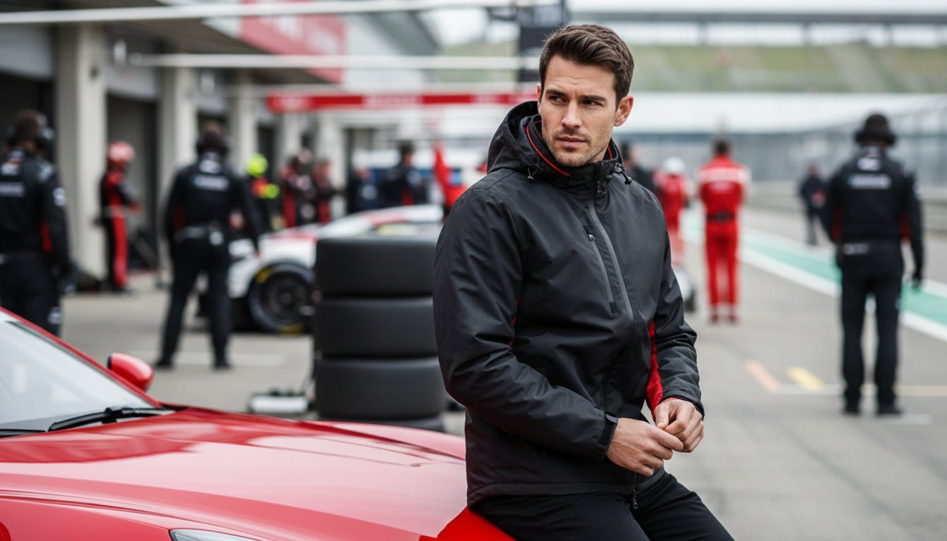 Balkan Men's 4 in 1 Jacket - Black/Red - Marwin Sports