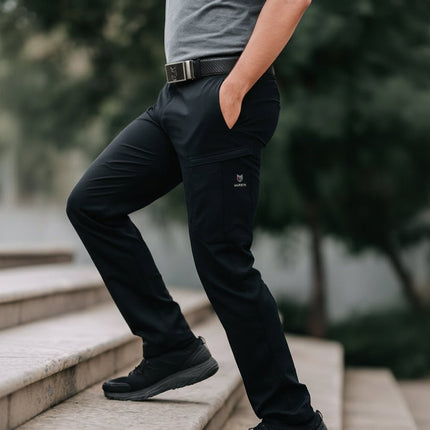 Boulton Men's Cargo Pants - Black - Marwin Sports