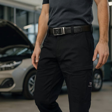 Boulton Men's Cargo Pants - Black - Marwin Sports