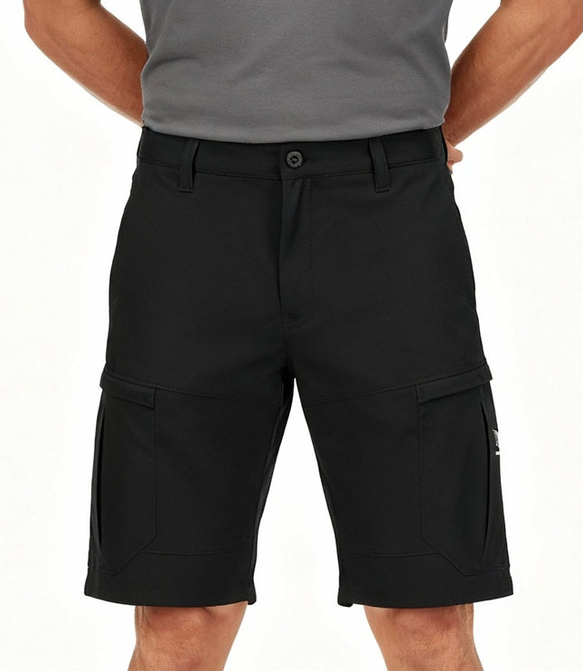 Boulton Men's Cargo Shorts - Black - Marwin Sports