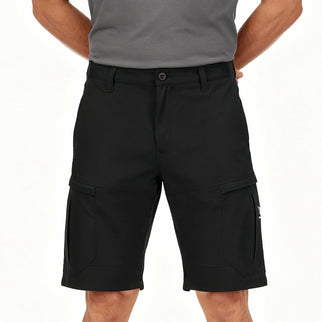 Boulton Men's Cargo Shorts - Black - Marwin Sports