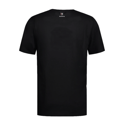 Branson Men's Crew Neck Tee - Black - Marwin Sports