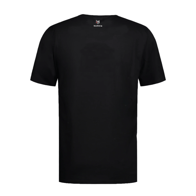 Branson Men's Crew Neck Tee - Black - Marwin Sports