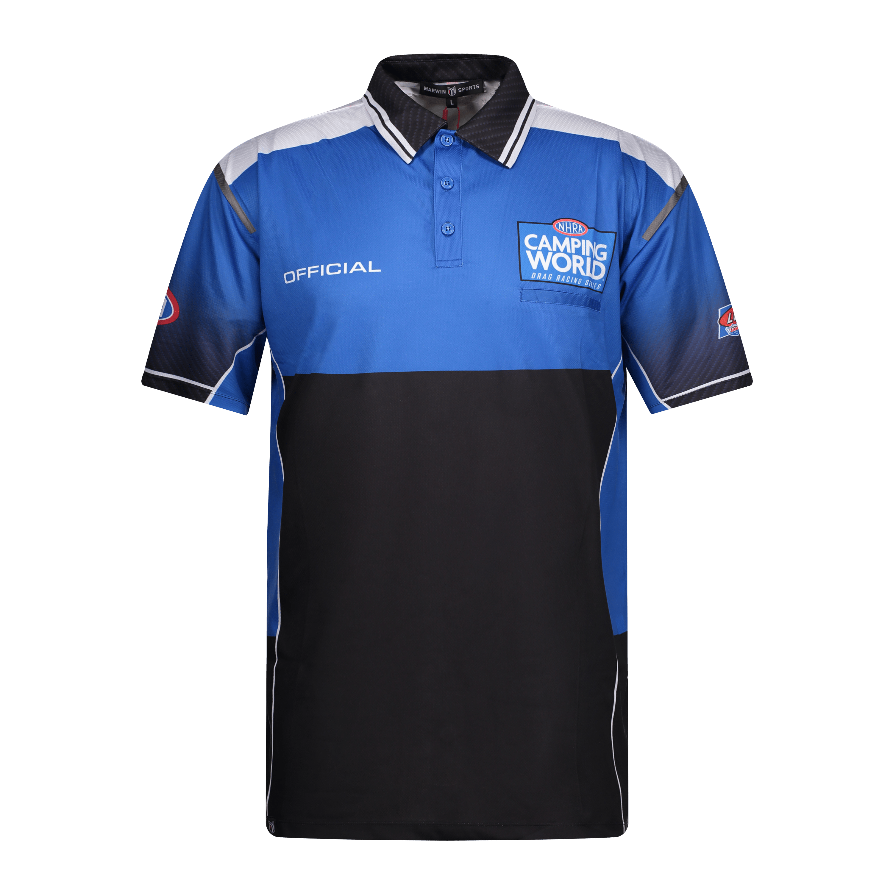 Endurance Sublimated Quarter Button Polo (Design Your Own!) - Marwin Sports