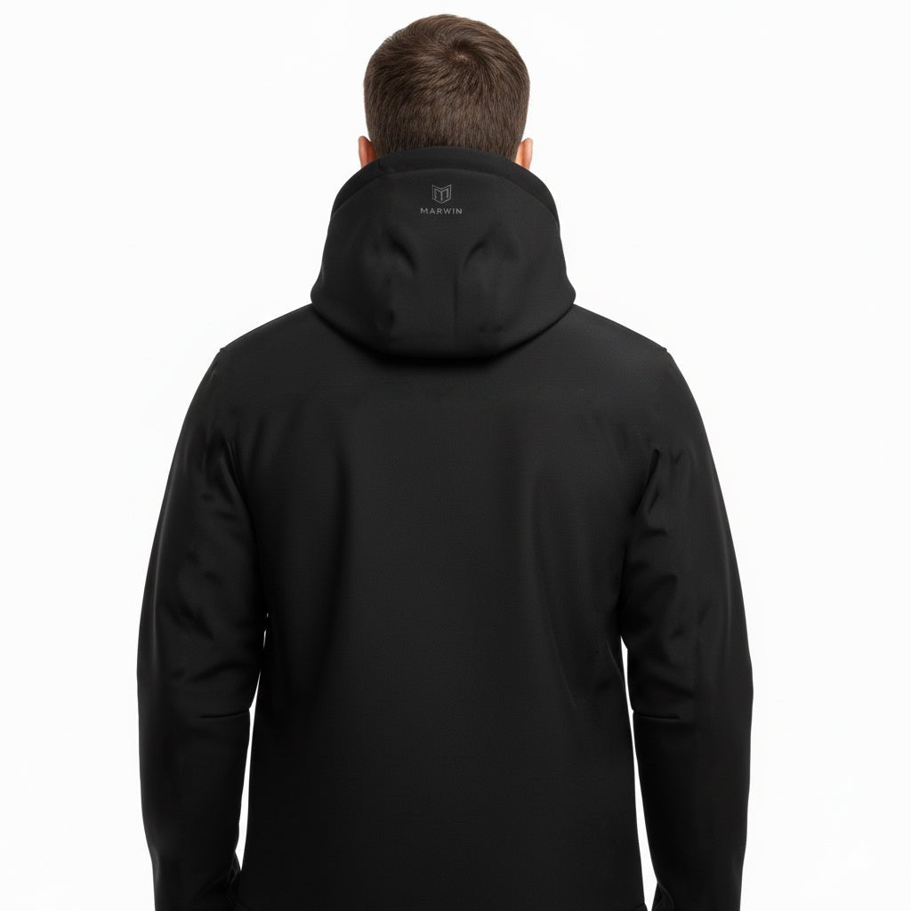 Enzo Men's Seamless Hooded Jacket - Marwin Sports