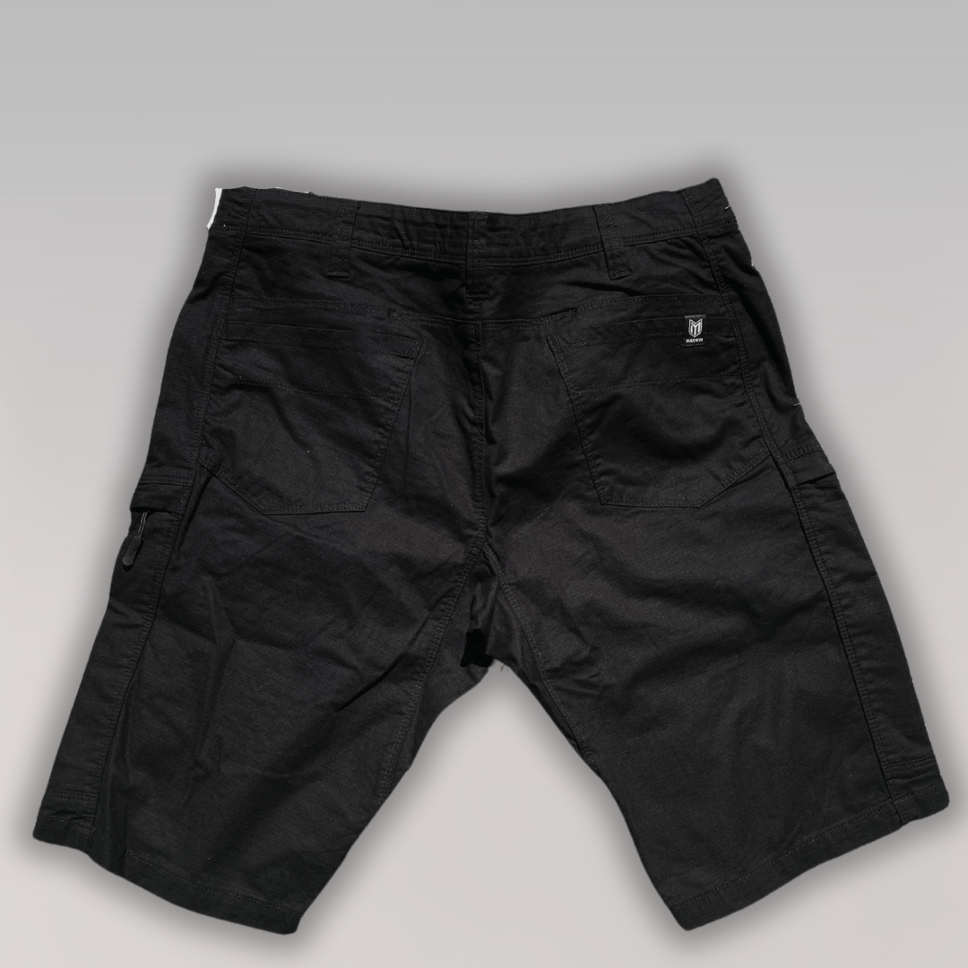 Evolution Men's Cargo Shorts - Black - Marwin Sports