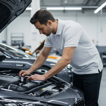 Flight Pilot Men's Button Polo - White - Marwin Sports