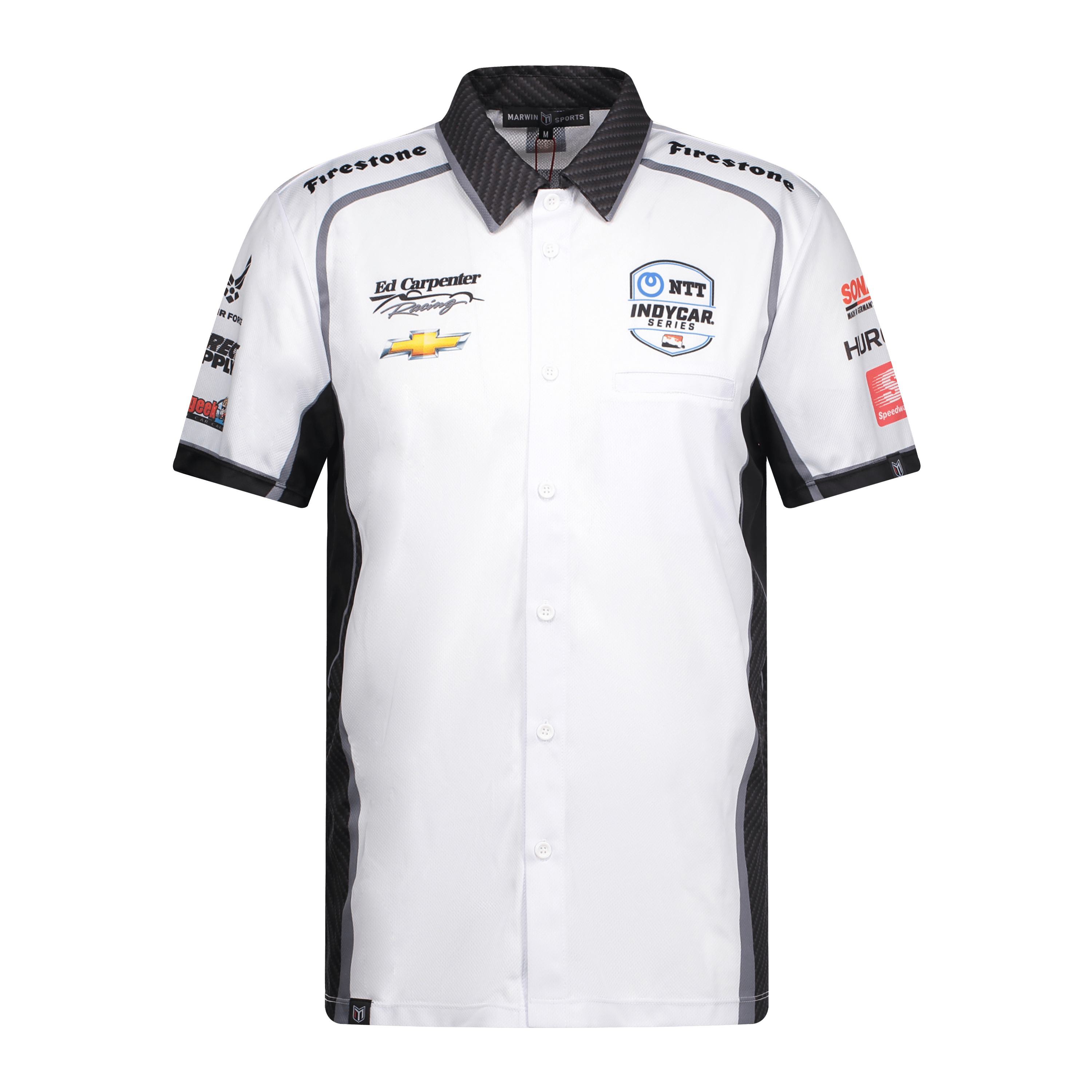 Grand Prix Sublimated Button Down (Design Your Own!) - Marwin Sports