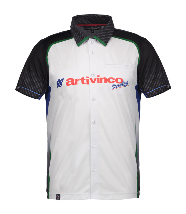 Grand Prix Sublimated Button Down (Design Your Own!) - Marwin Sports