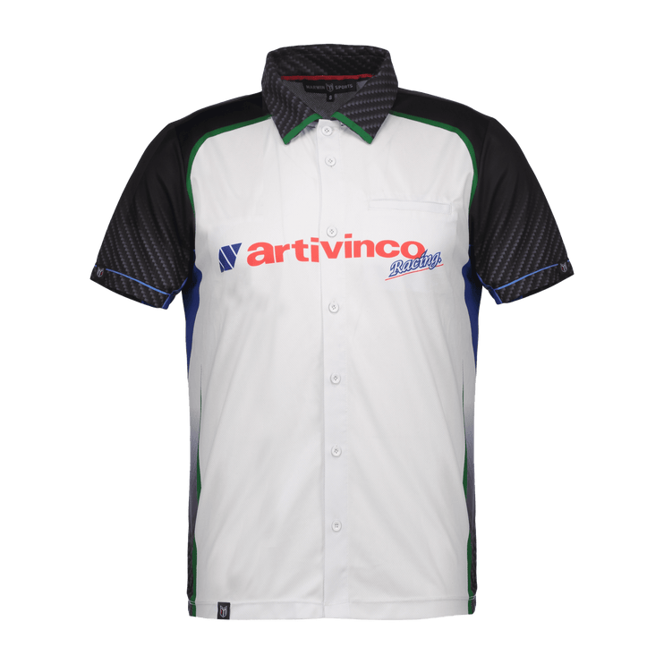 Grand Prix Sublimated Button Down (Design Your Own!) - Marwin Sports