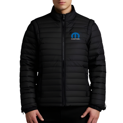 Marwin Sports Mopar Men's 4-1 Jacket - Black/Grey