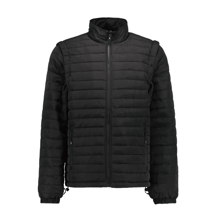 Marwin Sports 3 - in - 1 Men's Jacket - Black/Red - Marwin Sports