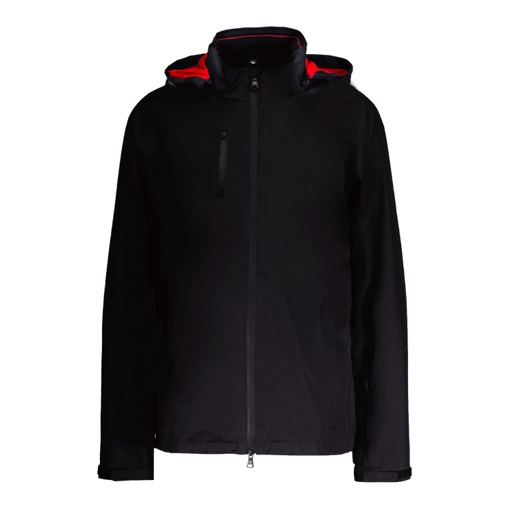 Marwin Sports 3 - in - 1 Men's Jacket - Black/Red - Marwin Sports