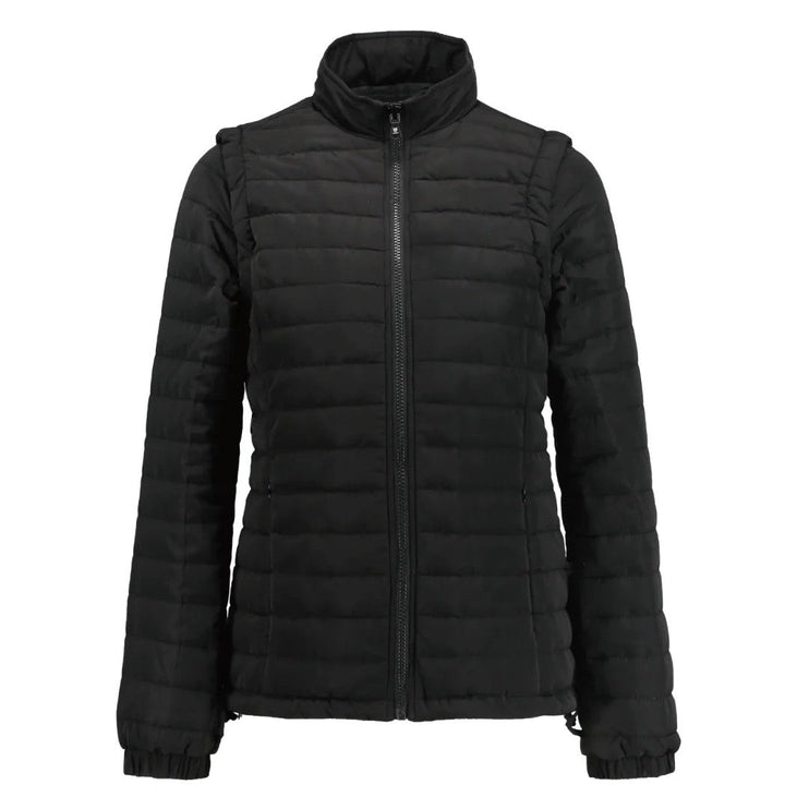 Marwin Sports 3 - in - 1 Women's Jacket - Black/Red - Marwin Sports