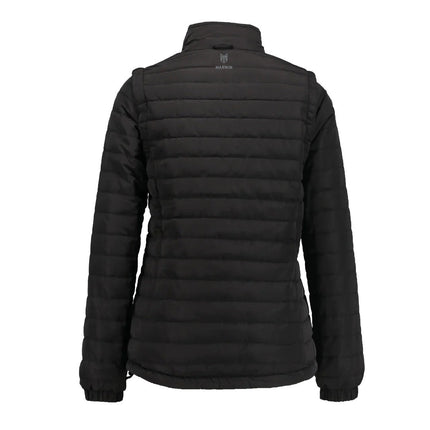Marwin Sports Blue Hood 3 - in - 1 Women's Jacket - Black/Blue - Marwin Sports