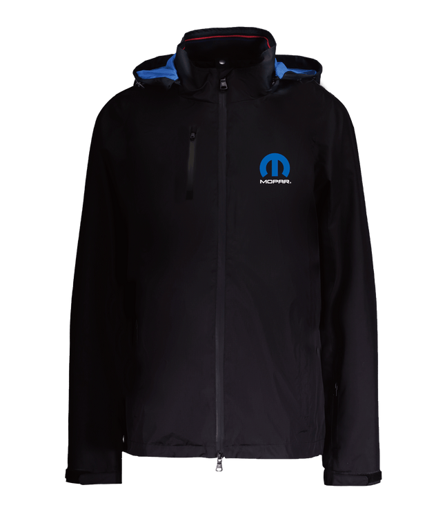 Marwin Sports Mopar 3 - in - 1 Men's Jacket - Black/Blue - Marwin Sports