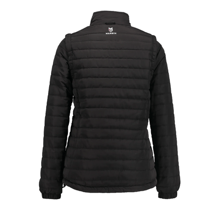 Marwin Sports Mopar Blue Hood 3 - in - 1 Women's Jacket - Black/Blue - Marwin Sports