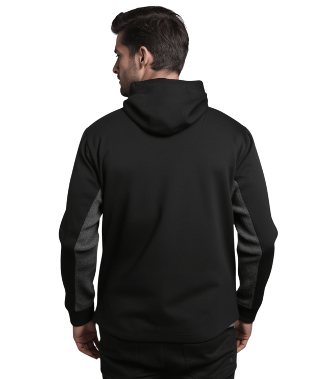 Marwin Sports Mopar Full Zip Men's Hoodie - Black/Grey - Marwin Sports