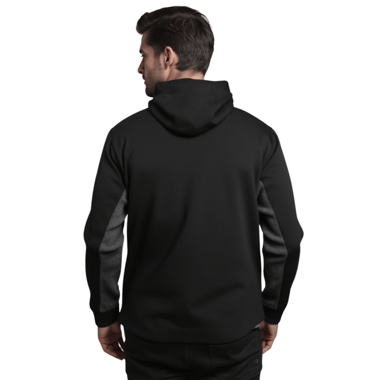 Marwin Sports Mopar Full Zip Men's Hoodie - Black/Grey - Marwin Sports