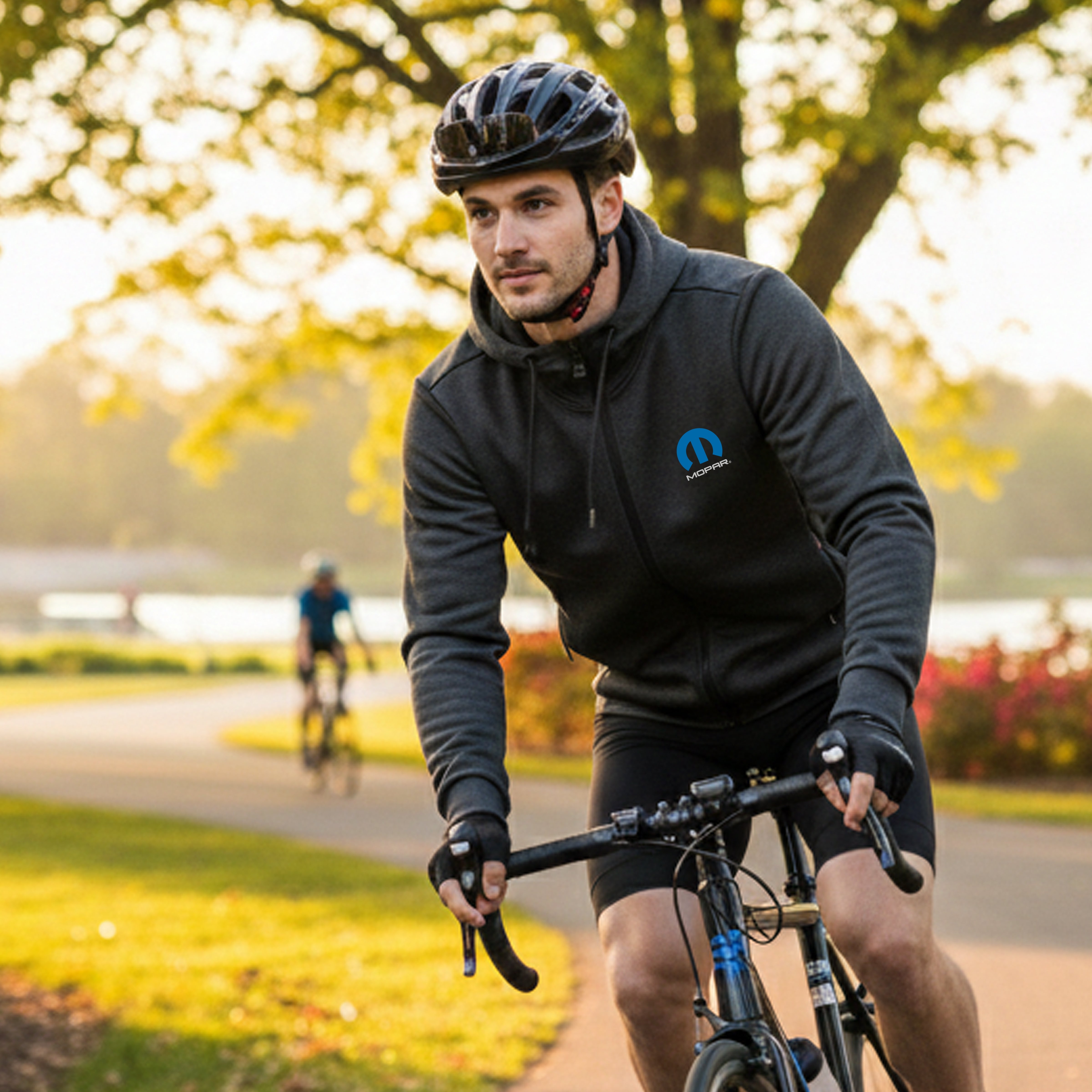 Marwin Sports Mopar Grey/Black Full Zip Hoodie - Marwin Sports