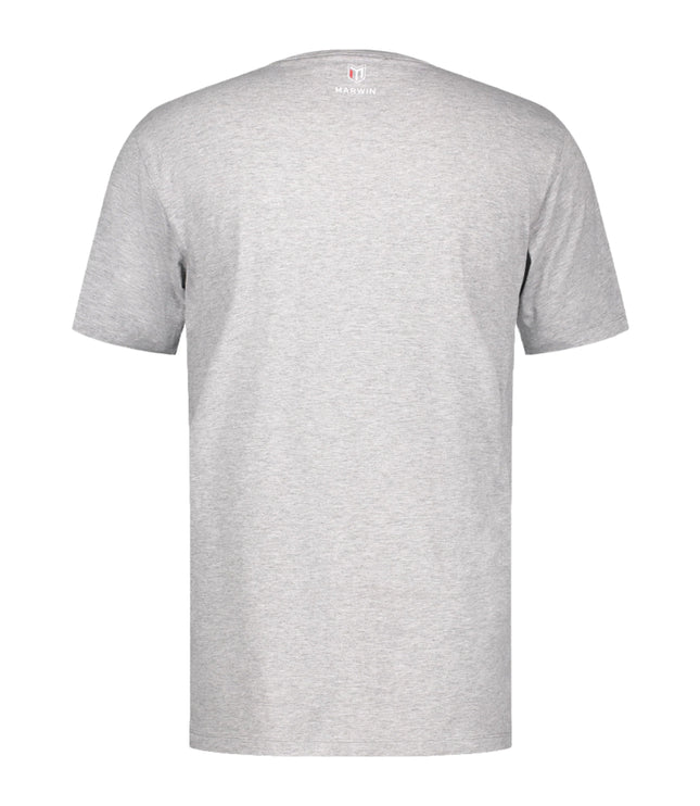Marwin Sports Mopar Men's Cotton Crew Neck Tee - Grey - Marwin Sports