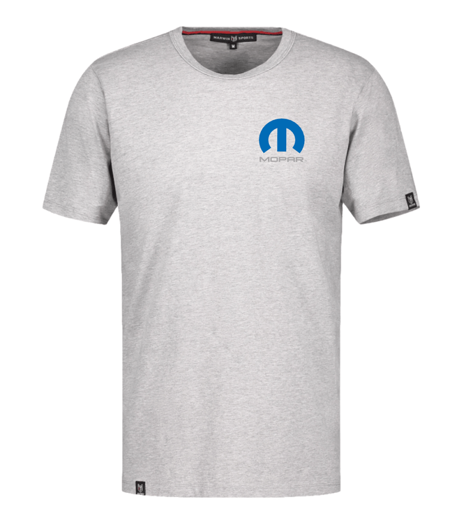 Marwin Sports Mopar Men's Cotton Crew Neck Tee - Grey - Marwin Sports