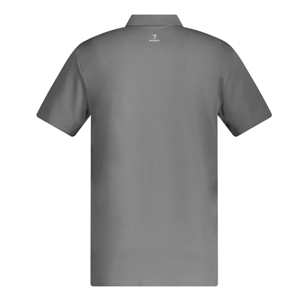 Marwin Sports Mopar Men's Poly Button Polo - Grey - Marwin Sports