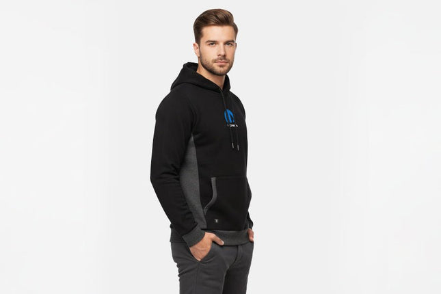 Marwin Sports Mopar Men's Pullover Hoodie - Black/Grey - Marwin Sports