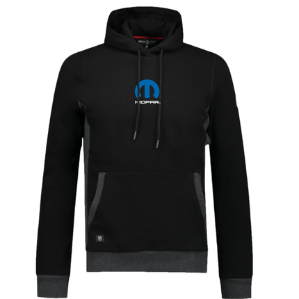 Marwin Sports Mopar Men's Pullover Hoodie - Black/Grey - Marwin Sports