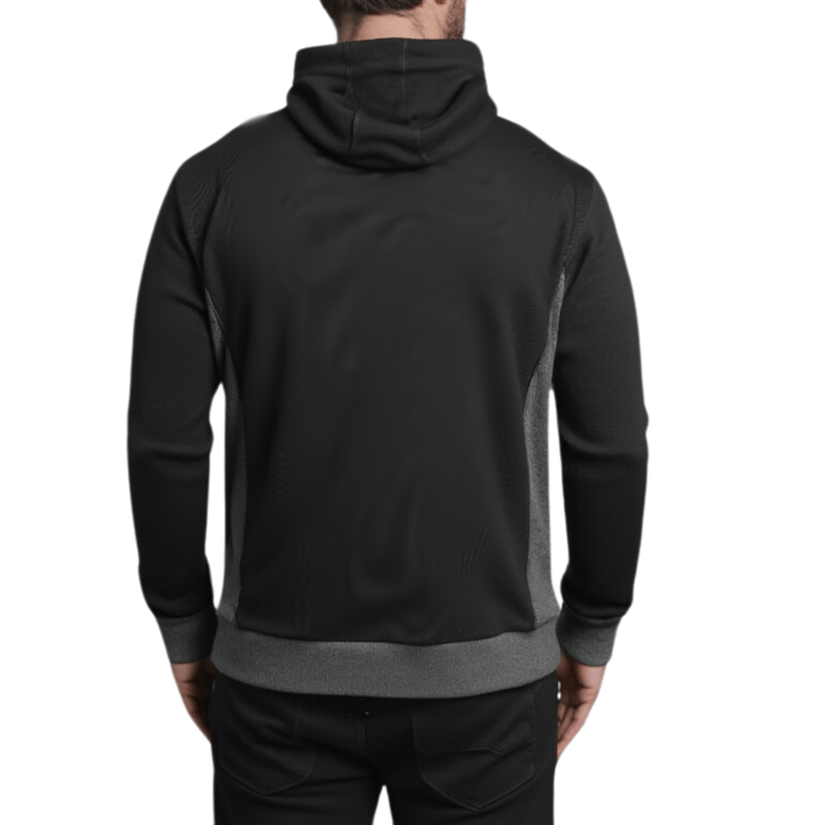 Marwin Sports Mopar Men's Pullover Hoodie - Black/Grey - Marwin Sports